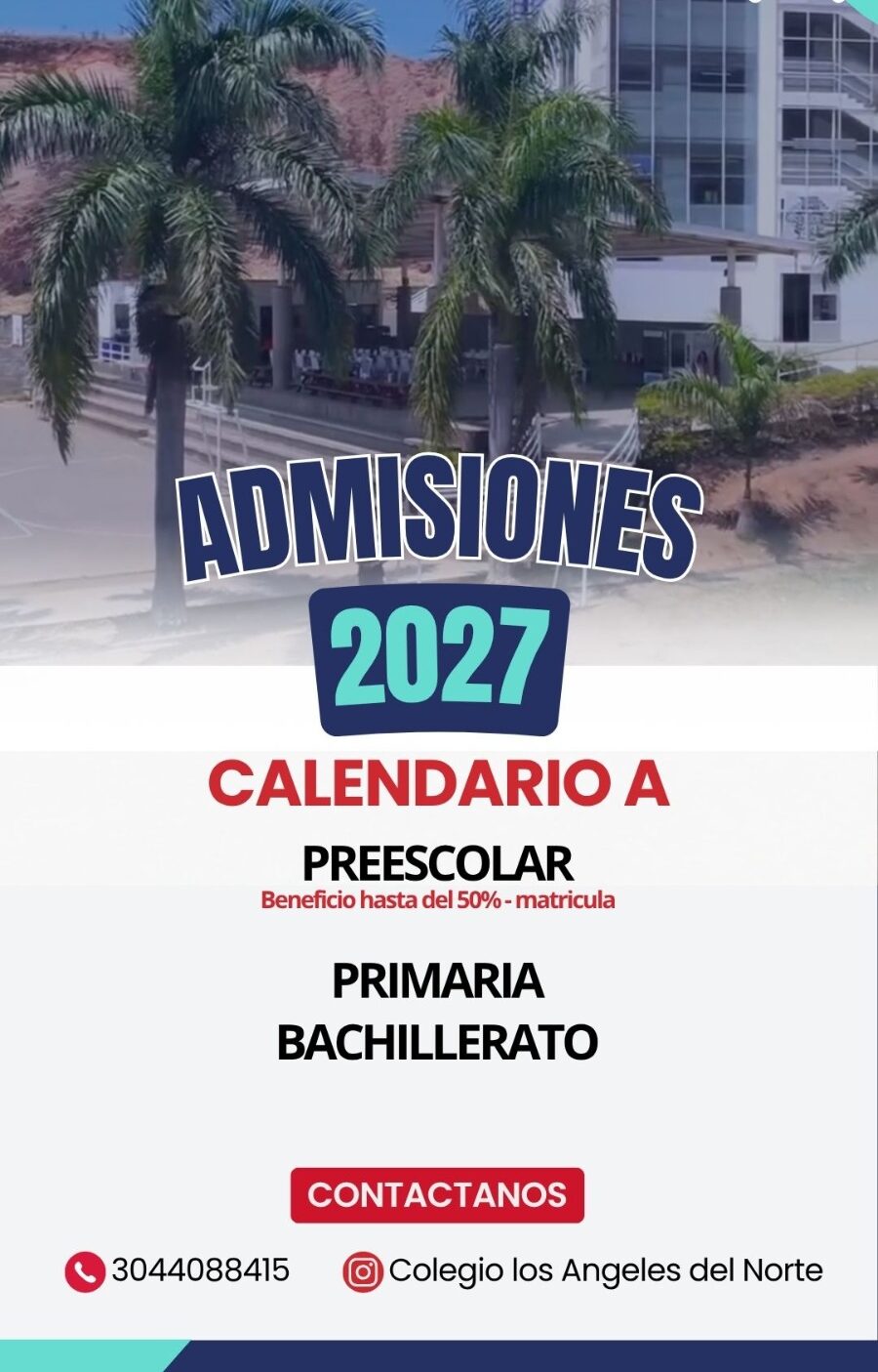 Admisiones 2027